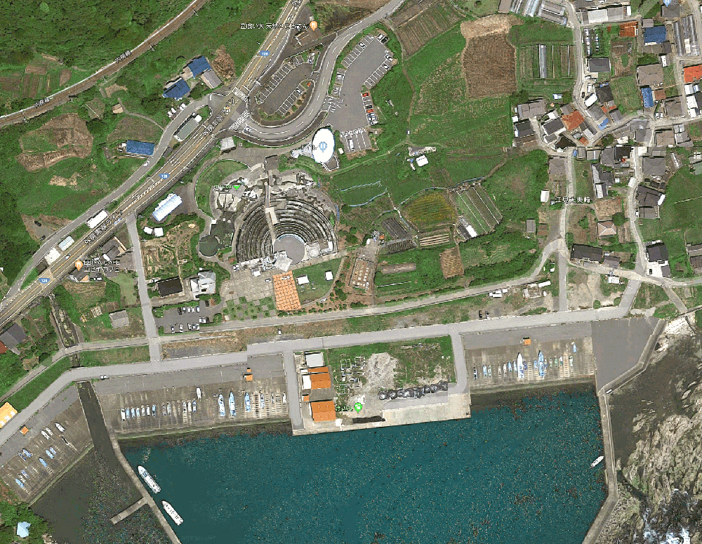 Google Map航空写真　オーシャンパーク